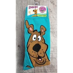 HYP Scooby-Doo 2 Pair NEW Crew Socks Size 6 - 12 UNISEX